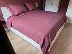 IKEA Malm tweepersoonsbed met elektrische lattenbodems, Huis en Inrichting, Ophalen, Wit, Tweepersoons, 200 cm