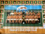 Grote poster EK voetbal 1980 (oranje/nederlands elftal), Verzamelen, Sportartikelen en Voetbal, Verzenden, Zo goed als nieuw, Ajax