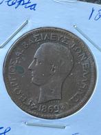 Griekenland tien lepta 1869, Ophalen of Verzenden, Overige landen