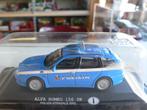 alfa romeo 156 stationwagon polizia -altaya - 1/43, Hobby en Vrije tijd, Modelauto's | 1:43, Verzenden, Nieuw, Auto, Overige merken