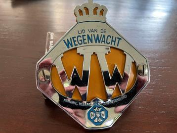 Oldtimer Schildje Wegenwacht ANWB beschikbaar voor biedingen