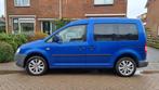 VW Caddy 1.6 Life Trendline combi 75KW 2006 Ravenna Blauw, Voorwielaandrijving, 65 €/maand, Stof, 7 stoelen