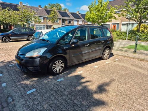 Citroën C4 (Grand) Picasso 1.8 16V 2008 Zwart 7zits, Auto's, Citroën, Particulier, C4 (Grand) Picasso, Benzine, C, MPV, Handgeschakeld