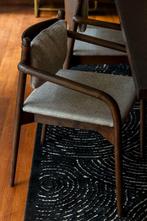 Dutchbone Torrance stoelen, Huis en Inrichting, Stoelen, Ophalen of Verzenden, Zo goed als nieuw, Zwart, Twee