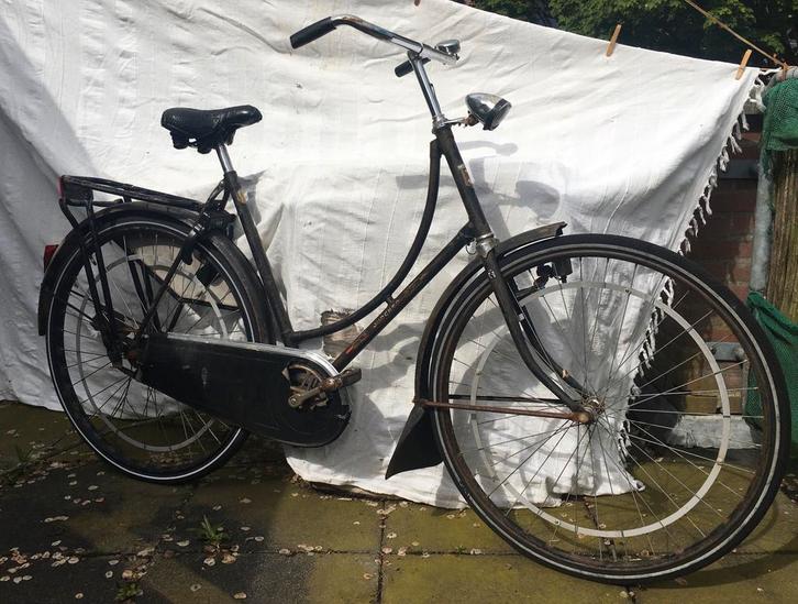 Juncker omafiets, Fietsen en Brommers, Fietsen | Oldtimers, Jaren '50, Ophalen