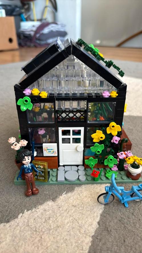 ‘Lego’ tuinhuisje, Kinderen en Baby's, Speelgoed | Duplo en Lego, Zo goed als nieuw, Ophalen of Verzenden