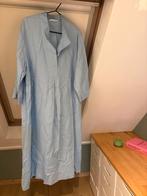 Xandres Gold Linnen Jurk Maat 50, Kleding | Dames, Grote Maten, Verzenden, Zo goed als nieuw, Blauw, Jurk