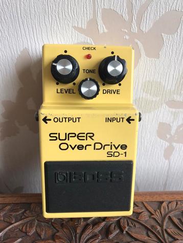 Boss SD-1 Super Overdrive 1994 Taiwan 4558DD ACA - SD1