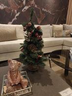 Burgundy kunst kerstboom klein tafelmodel, Ophalen of Verzenden, Zo goed als nieuw