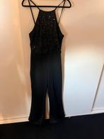 Zwarte pailletten jumpsuit - Nieuw!, Ophalen of Verzenden, Nieuw, Maat 36 (S), Zwart