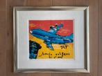 Te koop: zeefdruk van Herman Brood - Jumbo volgens brood, Ophalen