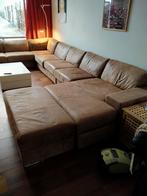 leren Hoekbank, Huis en Inrichting, Ophalen, Gebruikt, Hoekbank, 300 cm of meer