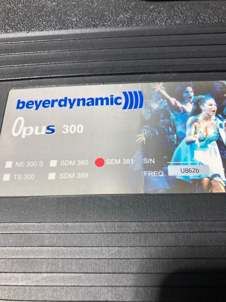 microfoon - microfoonset - draadloos gitaarset BEYERDYNAMICS, Muziek en Instrumenten, Microfoons, Nieuw, Zangmicrofoon, Draadloos