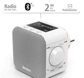 Hama DR40BT-Plugin DAB-stopcontactradio  beschikbaar voor biedingen