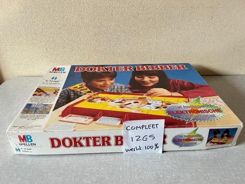 I.Z.G.S.  en Compleet Dokter Bibber spel werkt 100% goed MB, Hobby en Vrije tijd, Gezelschapsspellen | Bordspellen, Gebruikt, Een of twee spelers