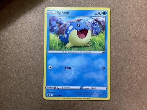 1x Spheal [CRE 037/198] (Near Mint), Hobby en Vrije tijd, Verzamelkaartspellen | Pokémon, Zo goed als nieuw, Losse kaart, Ophalen of Verzenden