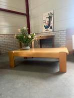Massieve eiken salontafel | Deens designstijl 77x140cm, Ophalen, 100 tot 150 cm, Eikenhout, 50 tot 100 cm