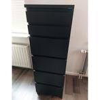 Ikea sieradenkast - ladekast Malm met spiegel, Ophalen, Minder dan 50 cm, Gebruikt, 5 laden of meer