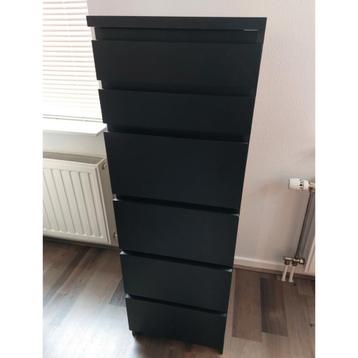 Ikea sieradenkast - ladekast Malm met spiegel  beschikbaar voor biedingen