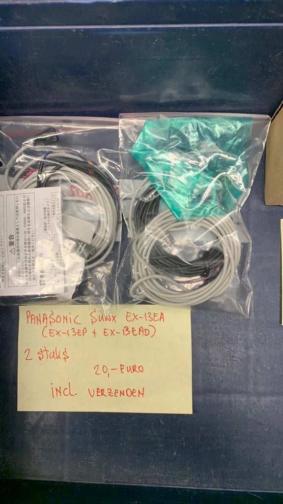(2x)panasonic sunx ex-13ea set(new) (Ex-13ep + Ex-13ead), Ophalen of Verzenden, Nieuw