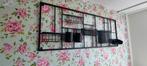 Wandrek zwart metaal 55x150 cm, Huis en Inrichting, Ophalen, Zo goed als nieuw