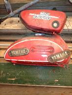 yamaha enduro mini tank en de olietank , van 1971., Fietsen en Brommers, Ophalen, Gebruikt, Tank, Yamaha