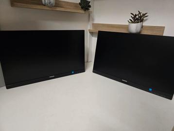 Philips 24 inch monitor met USB C ( ingebouwde dock ) + HDMi beschikbaar voor biedingen
