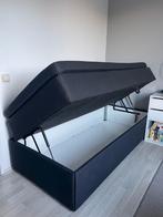 Boxspring met topper en  opbergruimte 1 pers zgan, Huis en Inrichting, 90 cm, Eenpersoons, Overige typen, Ophalen of Verzenden
