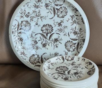 Vintage gebakset Enoch Wedgwood Tunstall Ltd. beschikbaar voor biedingen