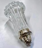 Franse Shabby vintage suiker / zout strooier silver plated, Ophalen of Verzenden