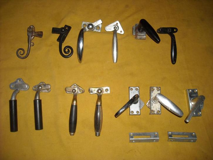 jaren 30 raambomen raamboompje raamgreep raam greep kruk oud, Antiek en Kunst, Antiek | Overige Antiek, Ophalen of Verzenden