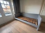 Bed Grijs 90 x 200 merk Rockwood goede staat, Huis en Inrichting, Slaapkamer | Bedden, Ophalen, 90 cm, Eenpersoons, Zo goed als nieuw