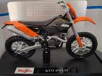 KTM 450 EXC Schaal 1:18, Hobby en Vrije tijd, Modelauto's | 1:18, Maisto, Nieuw, Ophalen of Verzenden, Maisto