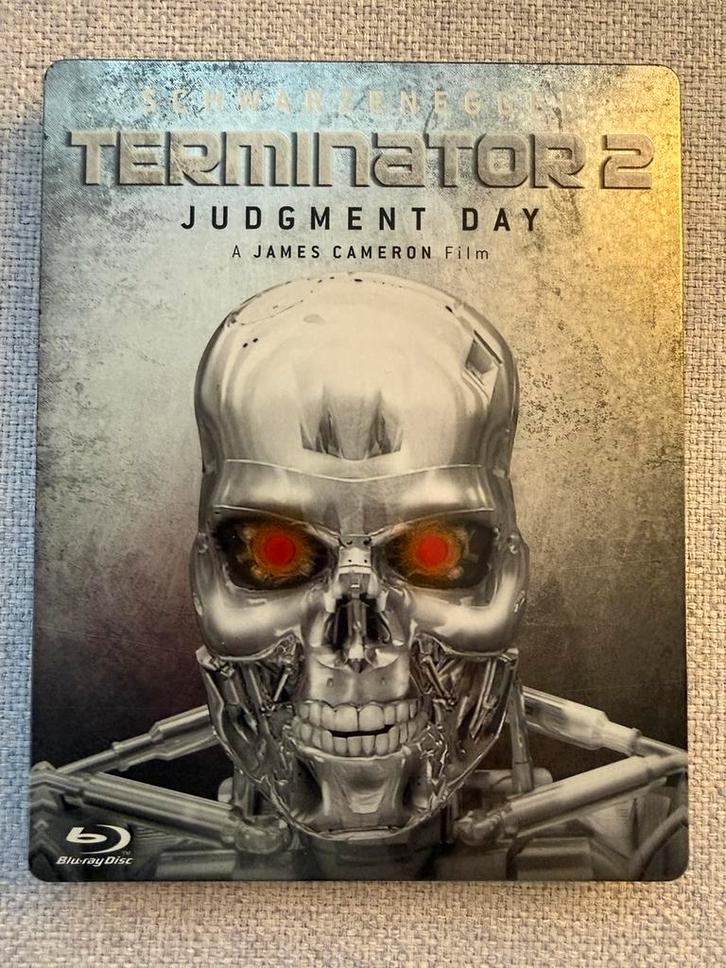 Blu Ray Terminator 2 Judgment Day Metal Case Steel Case, Cd's en Dvd's, Blu-ray