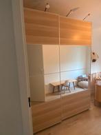 IKEA PAX kledingkast met schuifdeuren + luxe indeling, Huis en Inrichting, Ophalen, 200 cm of meer, Zo goed als nieuw, 200 cm of meer