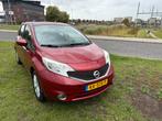 Nissan Note 1.2 Dig-s 72KW/98PK 2016 Rood, Auto's, Nissan, Voorwielaandrijving, 1025 kg, Stof, Zwart