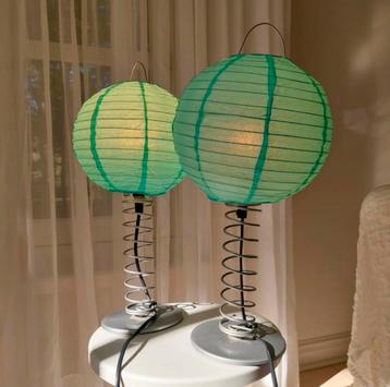 Vintage Ikea Rum Lampen Groen Space Age spiraallamp beschikbaar voor biedingen