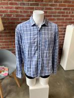 Blouse overhemd van Hugo Boss maat M/L, Douwenmaat 8-3 Meppel, Info@again.nu, Blauw, Ophalen of Verzenden