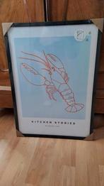 Zwarte fotolijst met plastic plaat 5070, Ophalen, Nieuw, 50 tot 75 cm, 50 tot 75 cm
