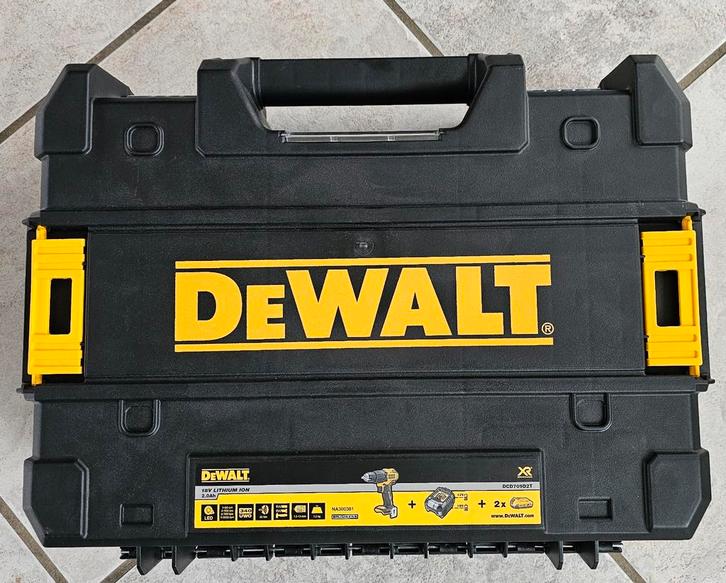 DeWalt DCD 709D2T accu klopboormachine, Doe-het-zelf en Verbouw, Gereedschap | Boormachines, Nieuw, Boormachine, 600 watt of meer