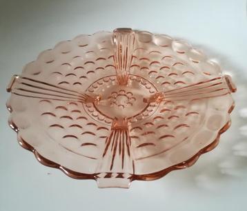 Art Deco Persglas Schaal France beschikbaar voor biedingen