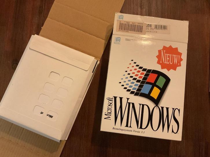 Microsoft Windows 3.1 Nederlands 3,5” (1991), Computers en Software, Besturingssoftware, Windows, Ophalen of Verzenden