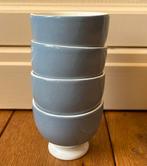 4 in 1 koop theekopjes kommetjes at home with Marieke jeans, Ophalen of Verzenden, Zo goed als nieuw, Kom(men), Overige stijlen