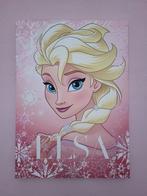 Elsa Frozen canvas 50x70 cm - Zo goed als nieuw!, Ophalen, Zo goed als nieuw, Wanddecoratie