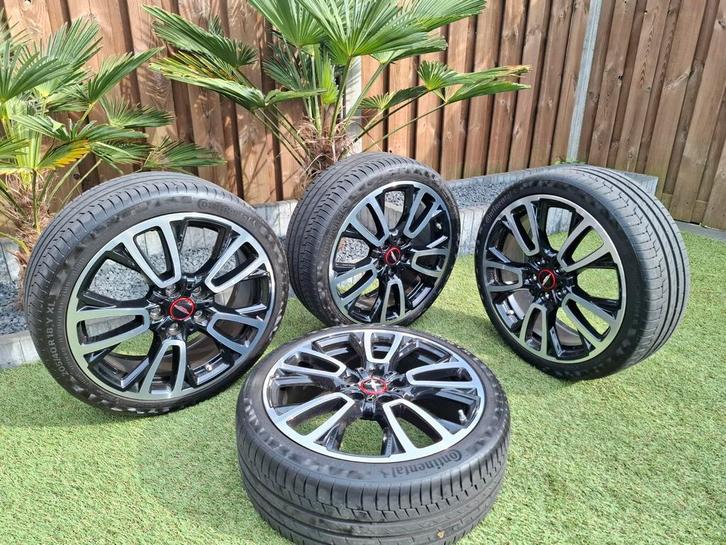 18inch originele mini velgenset jcw 5x112, Auto-onderdelen, Banden en Velgen, Banden en Velgen, Zomerbanden, 18 inch, 205 mm, Ophalen of Verzenden