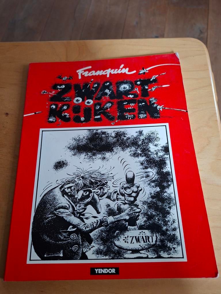 Zwartkijken Franquin 2e druk - Stripboek, Boeken, Stripboeken, Eén stripboek, Ophalen of Verzenden, Gelezen, Franquin