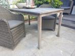 tuintafel, Tuin en Terras, Tuintafels, Ophalen, Gebruikt, Rechthoekig, Teakhout
