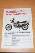 Honda CX500 uitgave 1981, Motoren, Handleidingen en Instructieboekjes, Honda