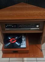 Vintage radio meubel met LP speler eventueel als hoekmeubel, Audio, Tv en Foto, Stereo-sets, Ophalen, Philips, Gebruikt, Tuner of Radio