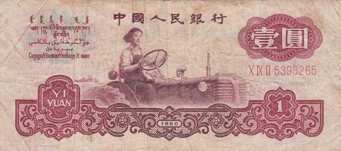 China - 1 JUAN 1960 - P#874, Postzegels en Munten, Bankbiljetten | Azië, Centraal-Azië, Verzenden